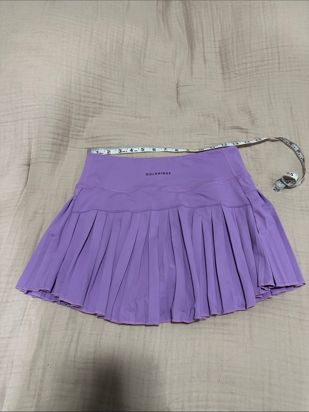Pleated Tennis Skirt in Lavender